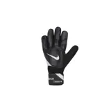 Guantes de arquero Nike Match negros con detalles en blanco y gris.