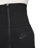 Pantalón negro de corte ajustado, con cintura alta y puños ajustados con cierre.