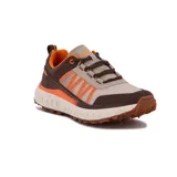 Championes de trekking Diadora Hiking Man Fiji, color beige con detalles en marrón y naranja.