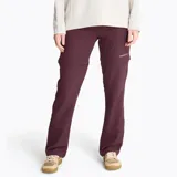 Pantalón de trekking color bordó, con diseño convertible a short mediante cierres en los muslos. Cuenta con múltiples bolsillos, cintura ajustable y tecnología repelente al agua.