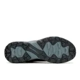 Championes de senderismo Merrell modelo Speed Strike 2 Waterproof, color negro. Presentan una construcción robusta con membrana impermeable, parte superior de malla y cuero sintético, entresuela de espuma EVA para mayor estabilidad y suela de goma con tracción de alta adherencia.