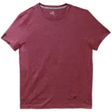 Remera de hombre Topper de cuello redondo y manga corta, confeccionada en tejido jaspeado color bordó con logo de la marca bordado en la parte inferior.