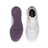 Championes Puma CA Pro Classic, color blanco con detalles en negro y marrón.