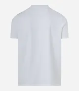 Remera de manga corta, cuello redondo y calce ajustado (slim fit), confeccionada en tejido maquinetado de poliamida y elastano.