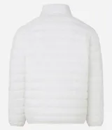 Campera puffer ultraligera Marfinno color negro, con cuello alto, cierre frontal por cremallera y bolsillos laterales.