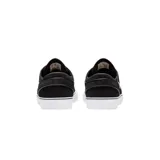 Championes de skate Nike SB modelo Zoom Janoski OG, color negro con el logo swoosh bordado en blanco y suela de goma vulcanizada blanca.