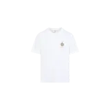 Remera Casablanca de color blanco, de manga corta y corte clásico, con pequeño estampado gráfico en el pecho.