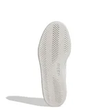 Championes Adidas Breaknet 3.0 de estilo urbano inspirado en el tenis, confeccionados en material sintético blanco con las icónicas tres tiras laterales y suela de goma en tono gris claro.