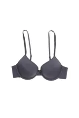 Soutien con copa preformada y aro, confeccionado en microfibra. Cuenta con breteles desmontables y ajustables, y cierre en espalda con broche multiposición.