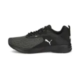 Championes Puma Comet 2 Alt Beta, color negro con logo blanco en el lateral.