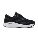 Championes deportivos Joma C.Orus Men 2501, color negro con suela blanca. Capellada de malla técnica transpirable con sistema VTS para ventilación. Refuerzo de protección en la puntera. Plantilla Memory Foam con perforaciones VTS. Entresuela Extra Comfort de phylon Taijí. Suela antideslizante.