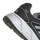 Championes Adidas Galaxy Star, color negro con detalles en gris y blanco, ideales para running.
