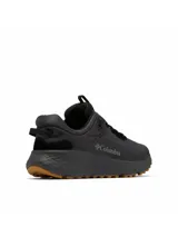 Championes Columbia para hombre, modelo Terrastride CRZ, con diseño urbano y tecnológico. Presentan un empeine de material mixto con detalles en gamuza, sistema de amortiguación Omni-Max Plus con mediasuela Techlite+ para equilibrio y absorción de impactos, y suela de caucho Omni-Grip de alta tracción.