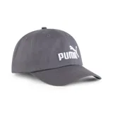 Gorra Puma ESS N°1 BB color gris oscuro con logo bordado en blanco.