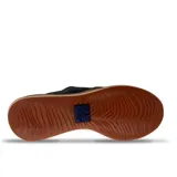 Championes Reef de tela color celeste con efecto tie-dye, cordones y suela blanca.
