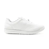 Championes urbanos Via Marte Kansas, color blanco, con detalles de pespuntes y perforaciones.