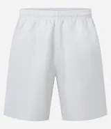 Bermuda deportiva Get Over de tejido plano, con cintura elástica ajustable mediante cordón, bolsillos laterales y recortes con detalle de red en los laterales.