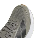 Championes de running Adidas Duramo SL 2, color gris con detalles en negro y suela blanca.