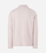 Remera de manga larga para hombre, confeccionada en algodón con tejido texturizado tipo ottoman. Presenta cuello tipo polo con cierre de botones y un calce cómodo.