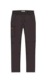 Pantalón Cat Stretch Twill Utilit de hombre, color negro, de corte recto y confeccionado en sarga elástica.