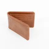 Billetera O'Neill modelo OMS1BI01 de color negro, con diseño clásico plegable y el logo de la marca grabado en la esquina inferior derecha.