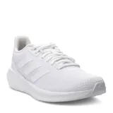 Championes de running Adidas Run Falcon 3, color blanco, con diseño de malla transpirable, entresuela con tecnología Cloudfoam para mayor amortiguación y suela de goma resistente.