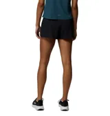 Short deportivo Columbia Stealth Spring Short de color negro, diseñado para running. Cuenta con tecnología Omni-Wick hidroabsorbente, cintura cómoda, slip elástico integrado, bolsillos para las manos, bolsillo de seguridad con cremallera y detalles reflectantes.