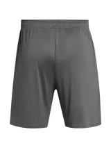Short deportivo Under Armour de corte estándar, confeccionado en tejido Tech de secado rápido y tacto suave. Presenta cintura elástica con cordón ajustable, bolsillos laterales abiertos y logo de la marca estampado en la pierna derecha.