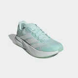 Championes de running Adidas Duramo Speed 2, color verde agua con detalles en blanco.