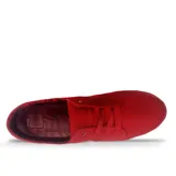 Championes Reef de lona color rojo con cordones.