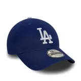 Gorra de béisbol New Era modelo 9Twenty de los Dodgers de Los Ángeles, color azul con logo bordado en blanco.