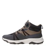 Championes de trekking Merrell Soren, color gris y marrón, con cordones.