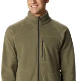 Campera polar Columbia modelo Fast Trek II, de cuello alto y cierre frontal completo. Cuenta con un bolsillo con cierre en el pecho y dos bolsillos laterales con cierre. Diseño funcional en microfibra de poliéster.