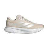 Championes de running Adidas Duramo SL 2 color beige con detalles plateados.