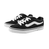 Championes Vans Caldrone negros con detalles en blanco.