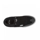 Championes de skate Etnies X Andy Anderson negros con suela blanca y logo de la marca en el velcro.