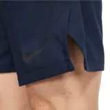 Short deportivo Nike Pro Flex, color negro, con cintura elástica con logo grabado y cordón de ajuste interno. Presenta un diseño liviano y elástico, ideal para entrenamientos de alta intensidad.