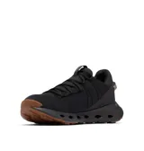 Championes Columbia modelo Terrastride, color negro con suela de goma marrón. Presentan estructura transpirable con orificios de ventilación en la entresuela, cordones para ajuste seguro y tecnología Omni-Grip para mayor tracción.