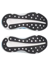 Championes de running Under Armour Infinite Elite 2, color azul brillante con detalles en negro y suela blanca con degradado. Presentan parte superior de malla técnica transpirable, cuello y lengüeta acolchados, y amortiguación UA HOVR+ de longitud completa para mayor retorno de energía.
