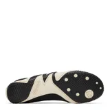 Championes Merrell modelo Relay Fly Vent Se, de diseño urbano en color negro con detalles en blanco crema. Presentan una estructura con el logo 'M' distintivo en el lateral, cordones claros y suela de goma texturizada.