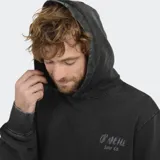 Buzo gris con capucha y logo O'Neill estampado en el pecho.