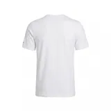 Remera Jordan de manga corta, color negro, con cuello redondo y pequeño logotipo impreso en el centro del pecho.