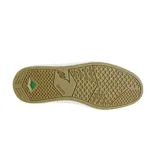 Championes Emerica KSL G6, color blanco con detalles en negro y dorado. Zapatillas de skate con suela vulcanizada, capellada de cuero y plantilla G6 para mayor amortiguación.