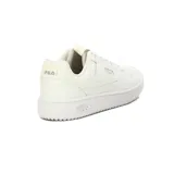 Championes Fila Acd Classic de cuero sintético blanco con detalles plateados y logo de la marca en el lateral.