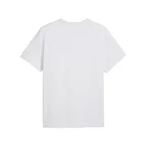 Remera Puma Elevated de manga corta y cuello redondo, color negro, con pequeño logo bordado en el pecho.