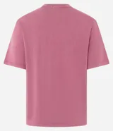 Remera de algodón con efecto desteñido, cuello redondo y mangas cortas, de la marca Marfinno.