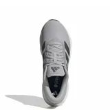 Championes de running Adidas Galaxy 8 M para hombre, en color gris con las clásicas tres tiras en tono oscuro y suela blanca amortiguada.