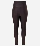 Legging deportiva de tiro alto confeccionada en microfibra elástica, con diseño ajustado y bolsillo funcional integrado. Presenta un acabado liso y costuras reforzadas para mayor comodidad durante la actividad física.