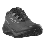 Championes Salomon modelo Aero Blaze 3 Grvl, color negro con detalles reflectantes, diseñados para running todoterreno con amortiguación optiFOAM².