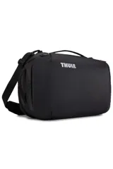 Bolso de mano Thule Subterra de 40 litros color negro, convertible en mochila.